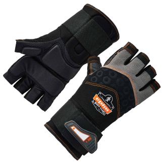 ProFlex 910 Half-Finger Impact Gloves and Wrist Support - EN 388: 1121X