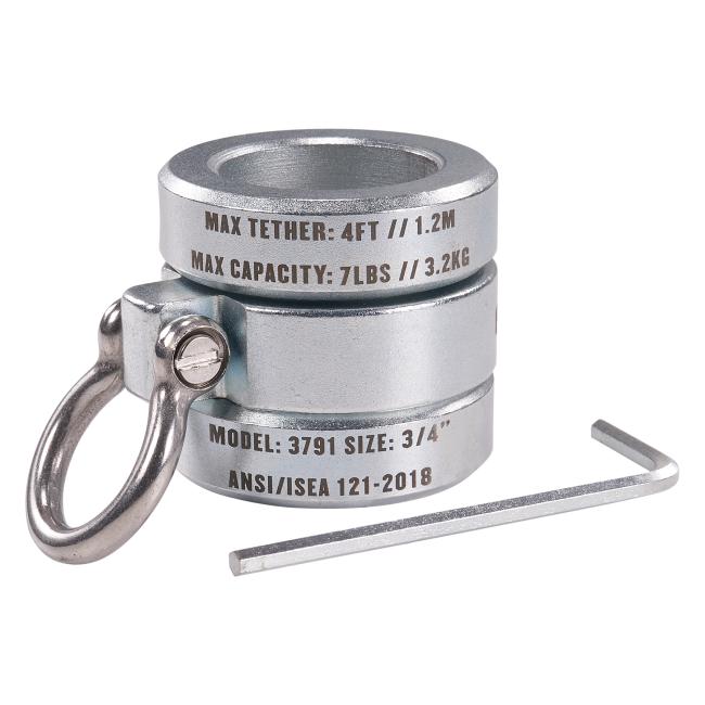 Sleever/connecting bar lock collar with tool attachment point